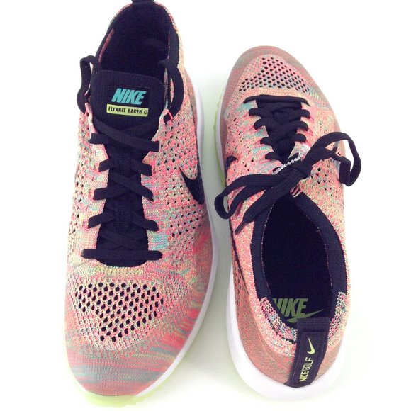 nike women's flyknit racer g golf shoes